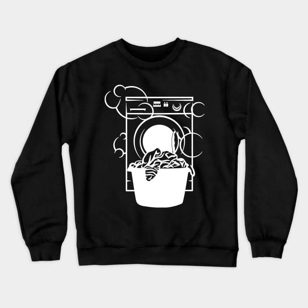 washing machine Crewneck Sweatshirt by baikteman